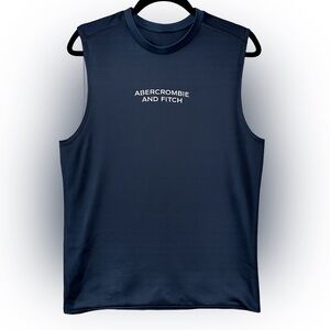 Vintage Abercrombie & Fitch Men’s Reversible Muscle Shirt Gray Sleeveless Tank